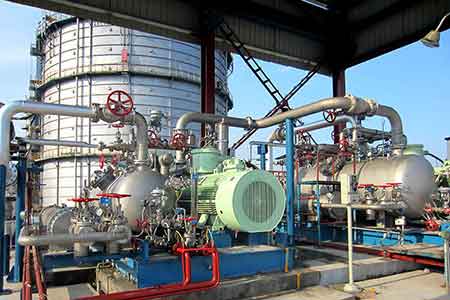 肯富來液環泵機組在洛陽石化使用現場