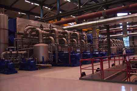 肯富來液環泵機組在冰島地熱發電廠使用現場