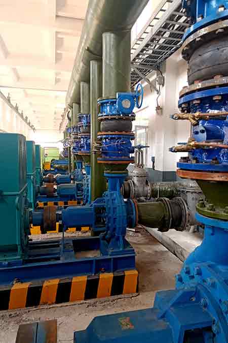 KCP系列單級離心泵在唐山東海鋼鐵集團有限公司煉鋼廠4期使用現場